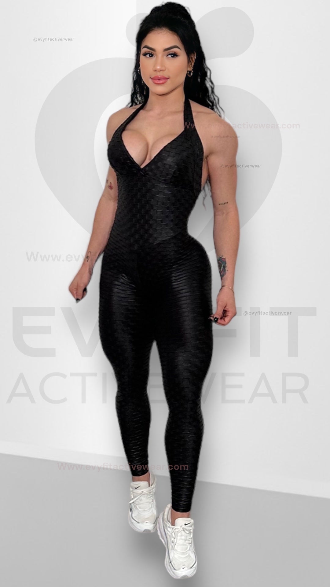 PLATINUM BLACK JUMPSUIT