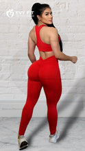 Mezcla red V SCRUNCH Leggings