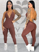 CHOCOLATE BUBBLE JUMPSUIT