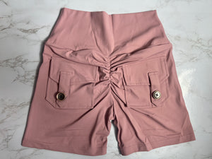 POCKETS SHORTS ROSE NUDE