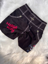 HELLO KITTY BLACK SHORTS FAKE JEANS STYLE