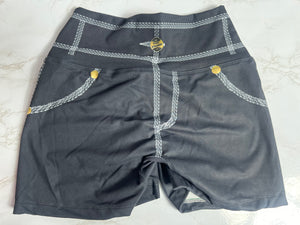 SHORTS JEANS BLACK