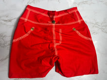 SHORTS JEANS RED