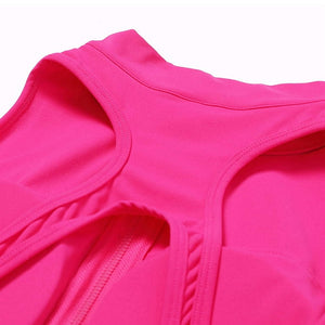 ZIPPER ROMPER PINK