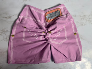 SHORTS JEANS LILAC