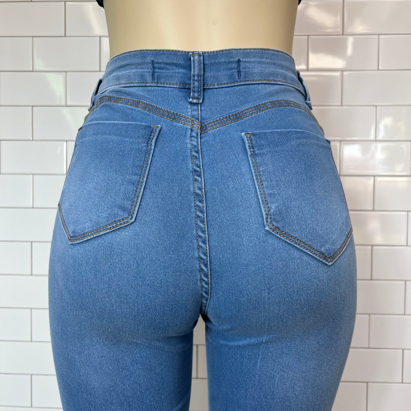 (¡¡OFERTA LIQUIDACIÓN!!) Jeans SKINY celeste strech #2