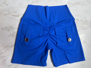 POCKETS SHORTS BLUE