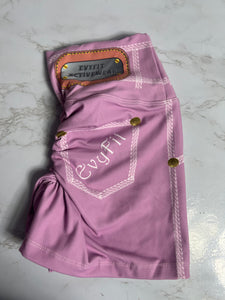 SHORTS JEANS LILAC