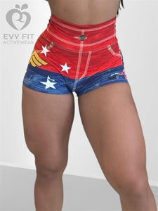 SHORTS JEANS WONDER WOMAN