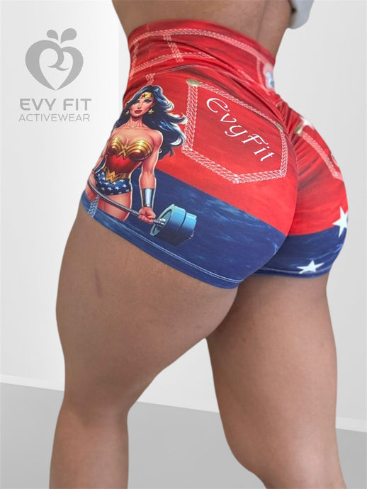 SHORTS JEANS WONDER WOMAN