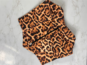 CORSET TOP CHEETAH