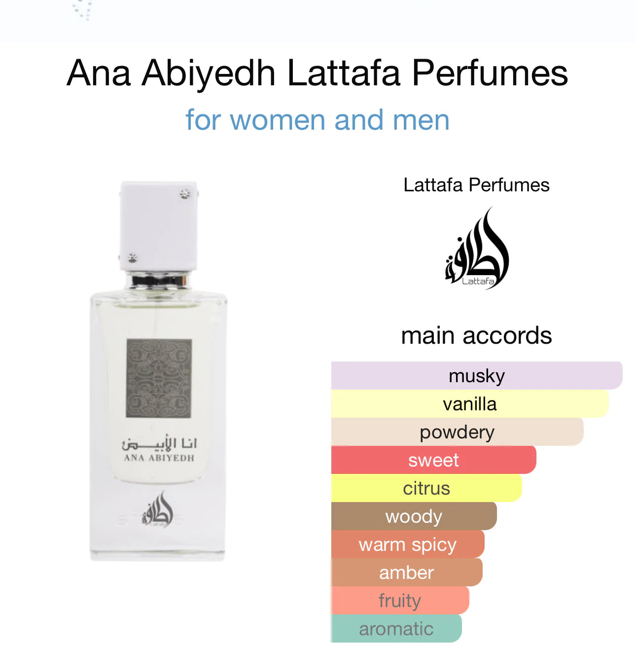Fragancias unisex en spray Ana Abiyedh EDP de 2 oz