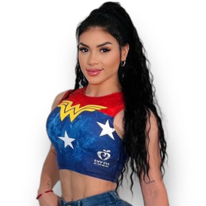 SUPER HERO CROP TOP