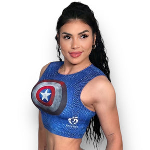 SUPER HERO CROP TOP