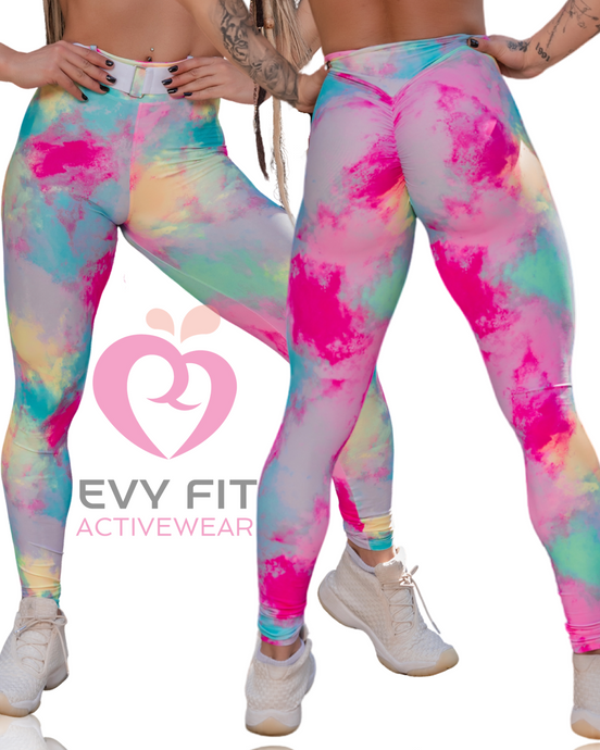 COLORFULL SMOKE LEGGINGS