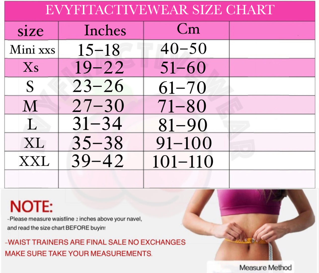 Size 26 best sale waist trainer