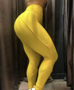 BUTTLIFT LEGGINSGS YELLOW