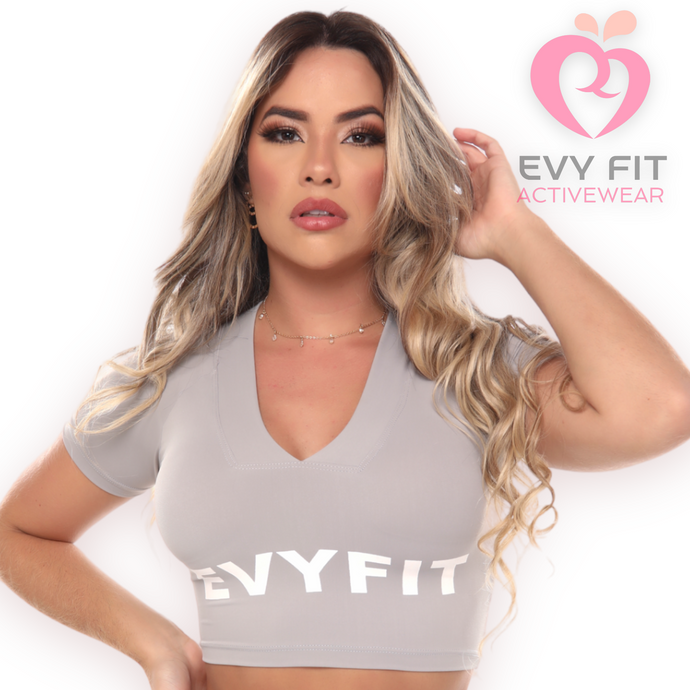 EVY FIT GRAY TOP