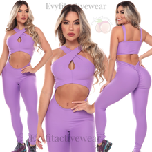 LILAC JUMPSUIT SEAMLESS FRONT