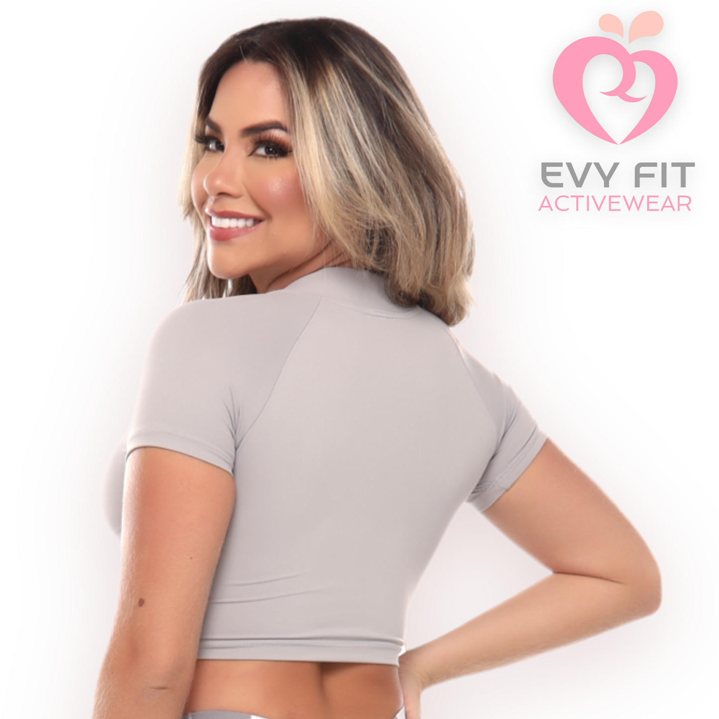 EVY FIT GRAY TOP